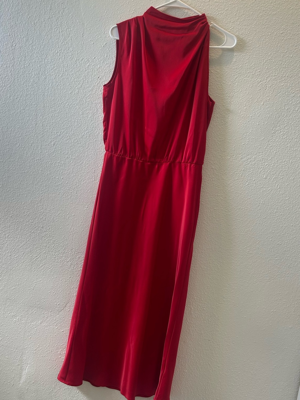 Sublime Sleeveless Red Midi Dress